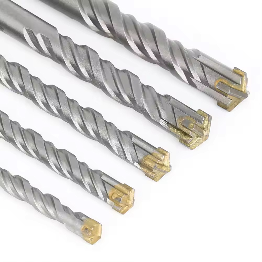 Classic Slop Tip 4 Cutters U Flute SDS Puls Max Shank Hammer Drill Bit For Concrete