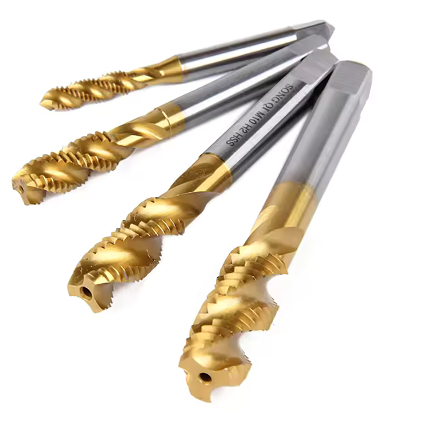 Spiral/Straight Flute HSS M2 M35 Screw Taps Threading Taps Stainless Steel Metal Inox Machine Tap wi