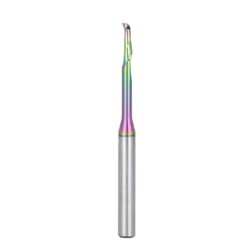  OEM Single Flute Solid Carbide Drill Bit End Mill for Aluminium
