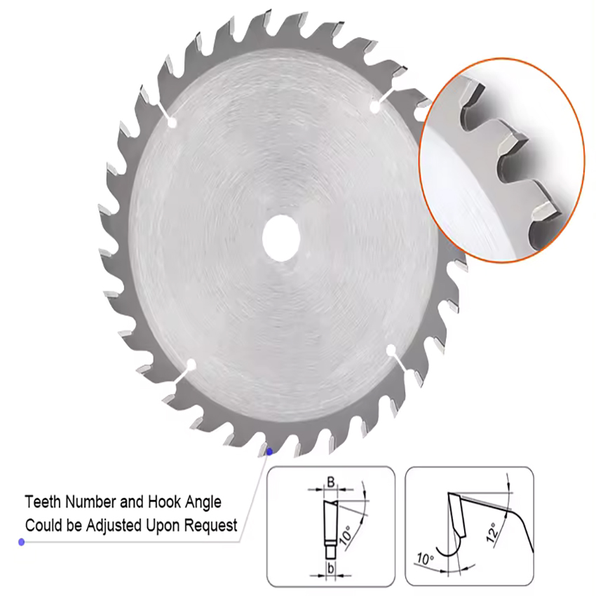 General Use Tungsten Carbide Tipped TCT Wood Cutting Circular Saw Blade for Wood
