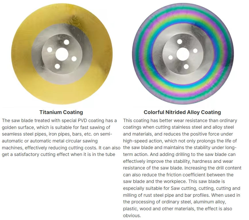 Hss Dmo5 Cobalt Circular Saw Blade For Metal Cutting