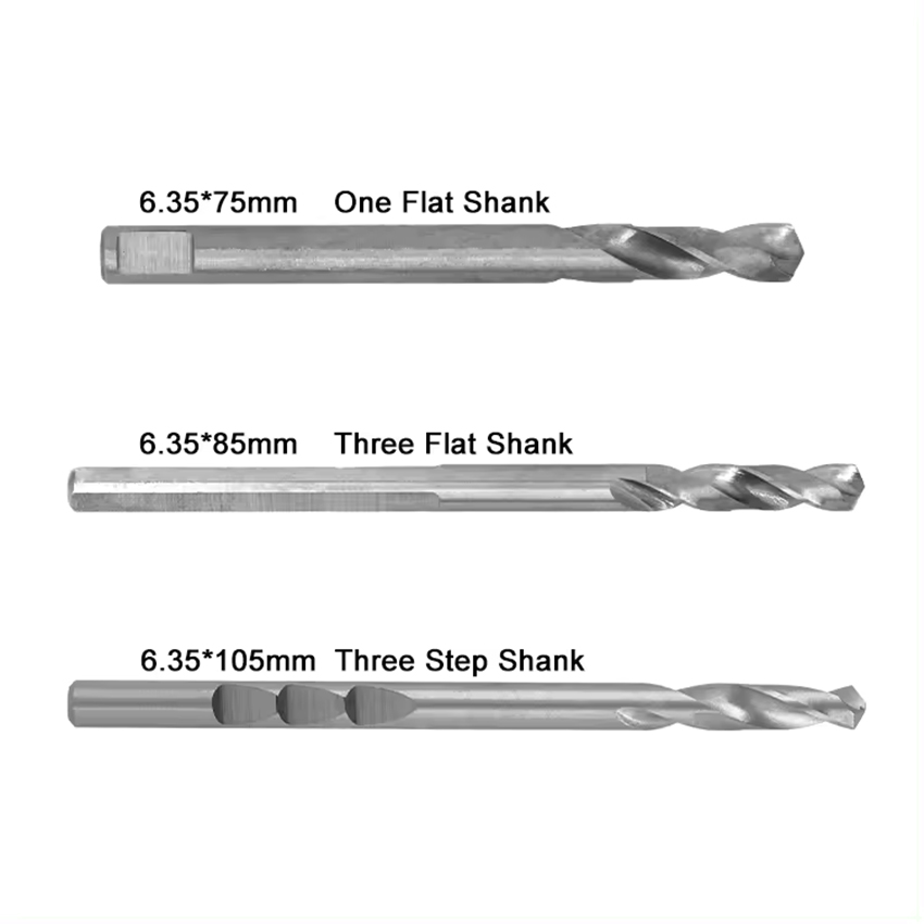 Quick Change Hex Shank Mandrel Bimetal Bi Metal Hole Saw Arbor with HSS Pilot Drill Bit