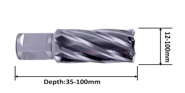 High speed steel HSS cutting tools annular cutter for steel plate
