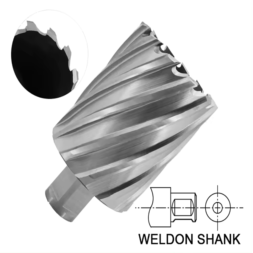 HSS and TCT Annular Cutter Broach Cutter Broaching Slugger Magnetic Drill Bit for Magnetic Base Dril