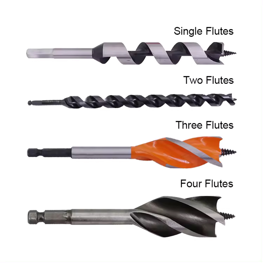 Hex Shank Screw Point Wood Auger Drill Bits for Wood Beam Drilling brocas para perforar pozos agua