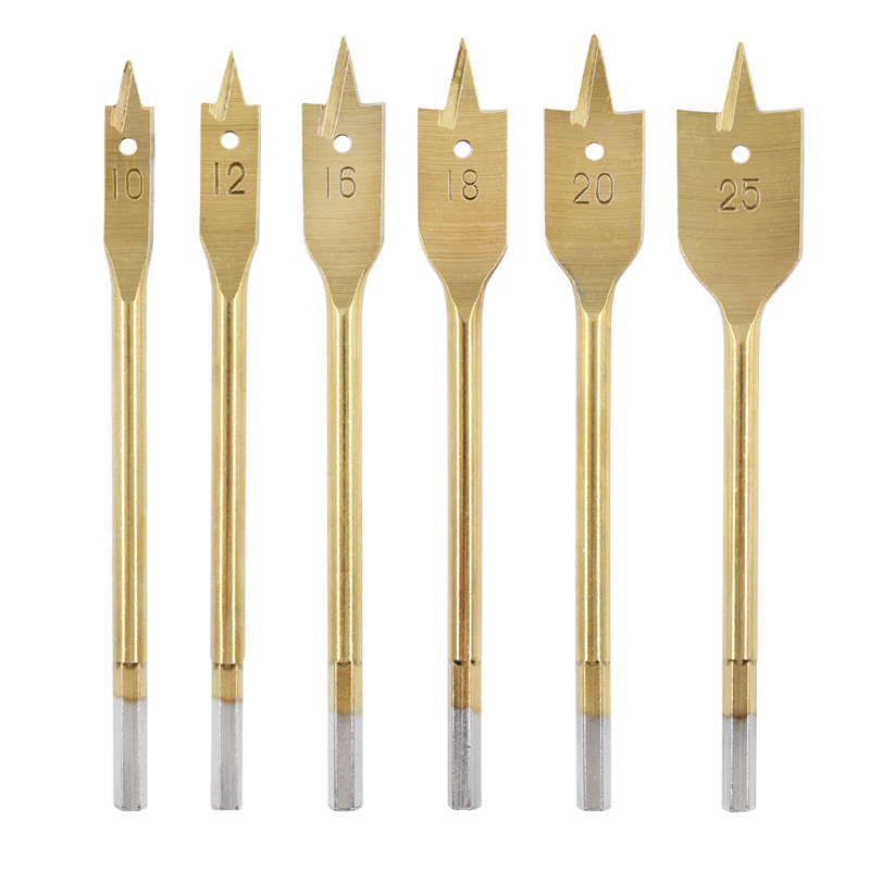Factory High Carbon Steel Spade Flat Wood Drill Bit for Wood Drilling