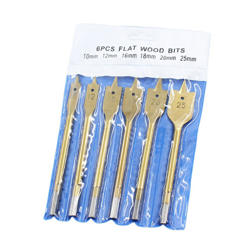 Factory High Carbon Steel Spade Flat Wood Drill Bit for Wood Drilling