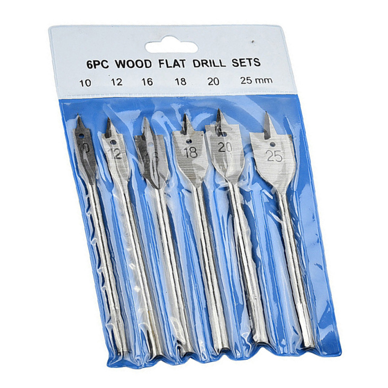 Factory High Carbon Steel Spade Flat Wood Drill Bit for Wood Drilling