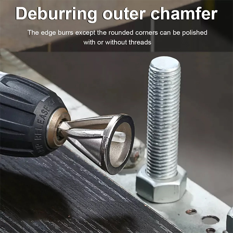 Newest Deburring External Chamfer Tool Triangle Shank Stainless Steel Remove Burr Tools for Metal