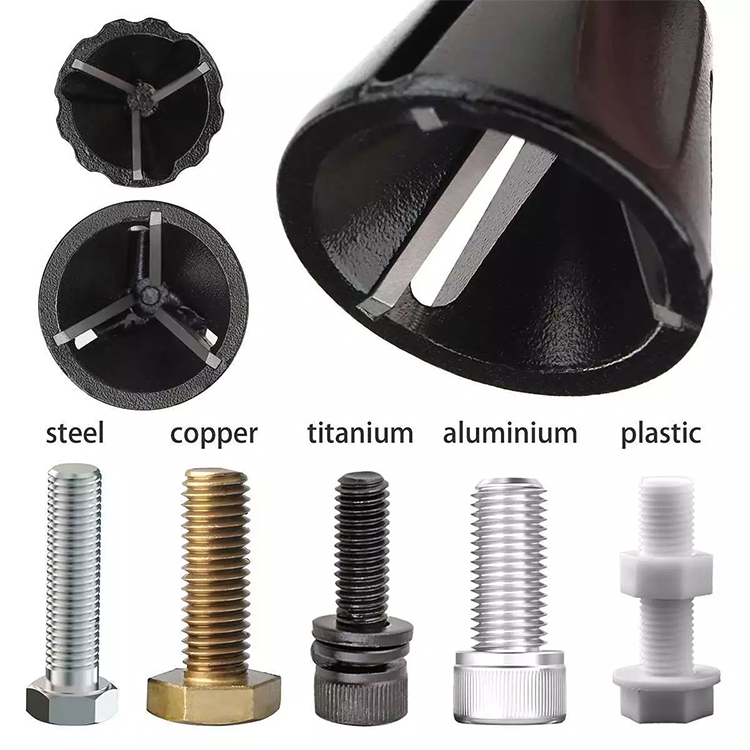 Deburring External Chamfer Tool with Carbide Blades 3-20/5-25mm, Removing Burr Tools