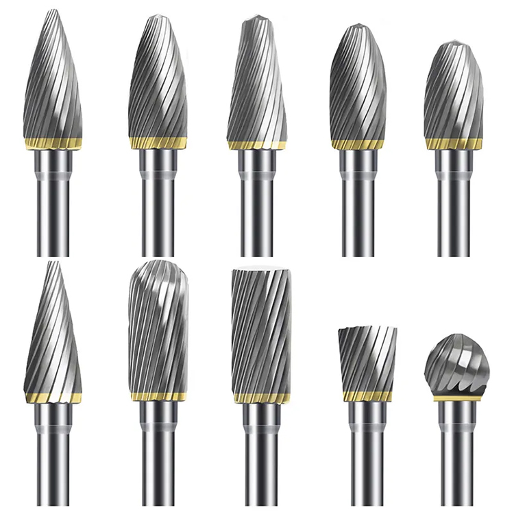 Manufacturer 6mm Carbide Cutting Tools Carbide Burrs Set Carbide Cutter Rotary File
