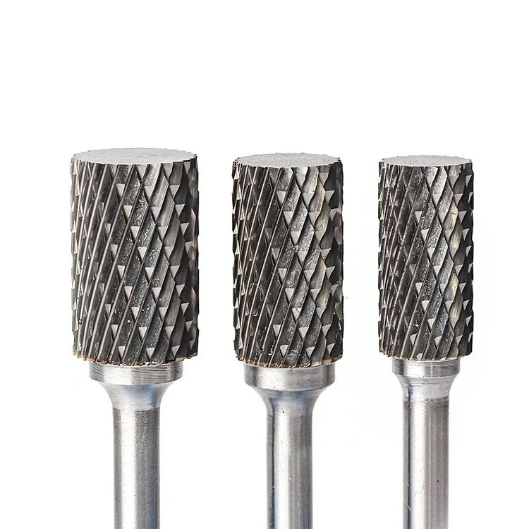 Tungsten Carbide Rotary burr with Single/ Double Slot for End Cutting
