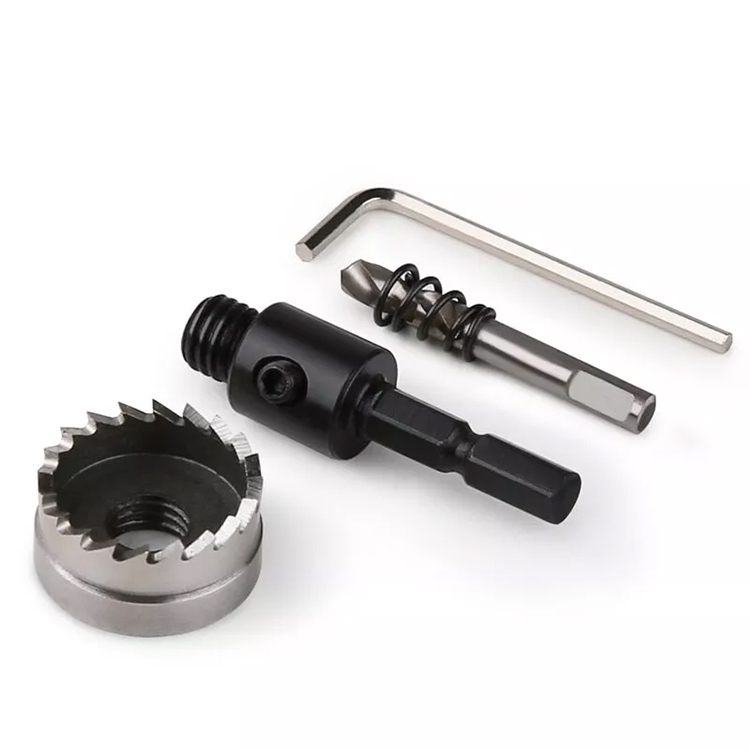 Hss Hole Saw Drill Bit Set Stainless Steel Metal Alloy Hole Opener 16 18 20 25 30mm Hole Saw Cutter 