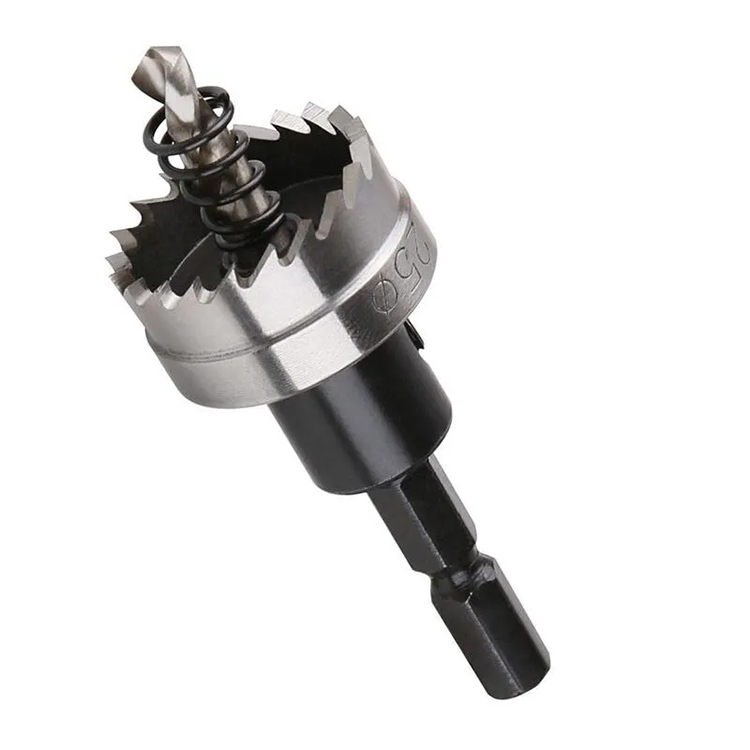 Hss Hole Saw Drill Bit Set Stainless Steel Metal Alloy Hole Opener 16 18 20 25 30mm Hole Saw Cutter 