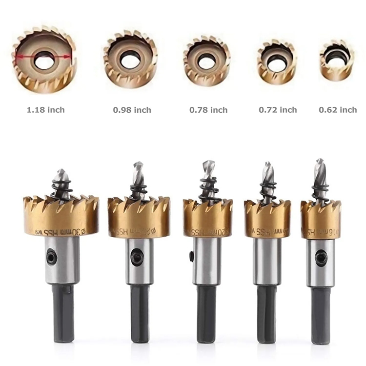 High quality HSS M2 hole saw for metal Stainless steel