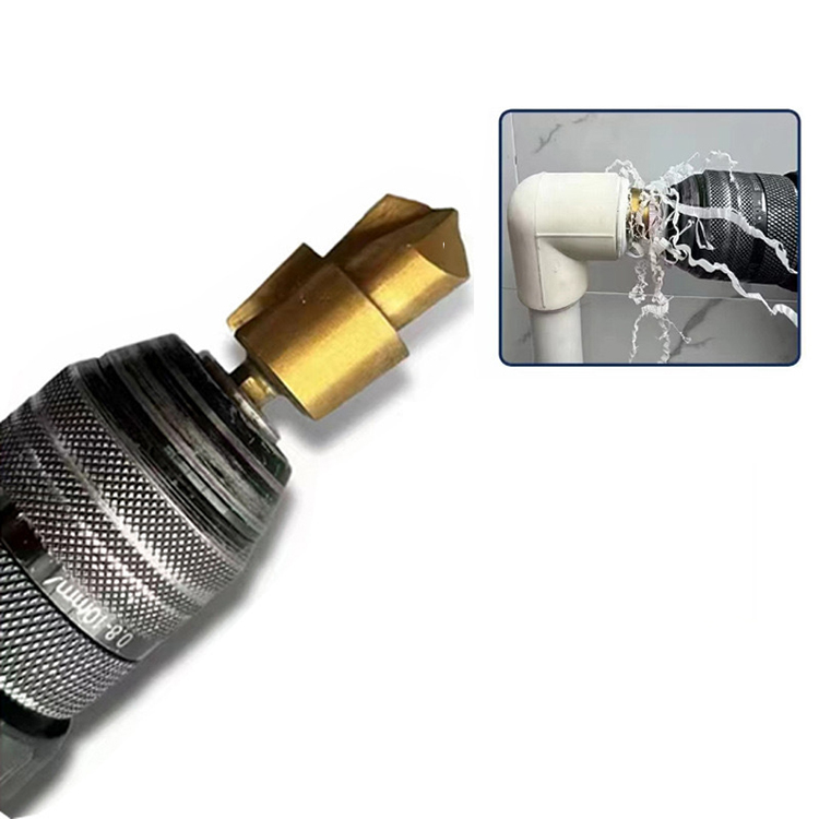 20/25/32 Quick Change Hex Shank PPR Step Drill Bit Plumber Water Pipe Drill Multi-Layer Bunghole Exp