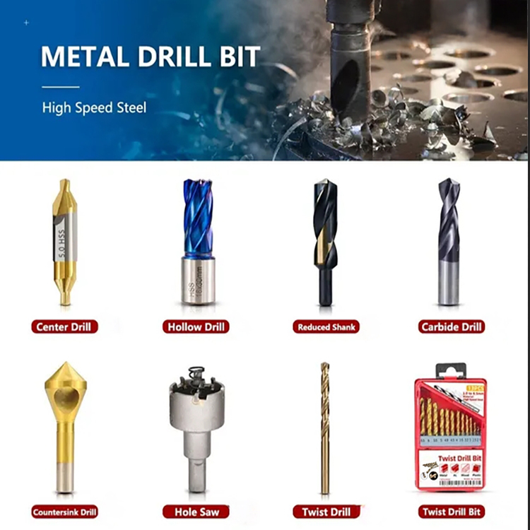drill bit for metal