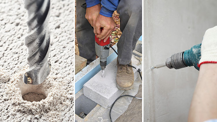 concrete drilling
