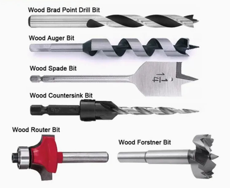 hcs drill bit for wood