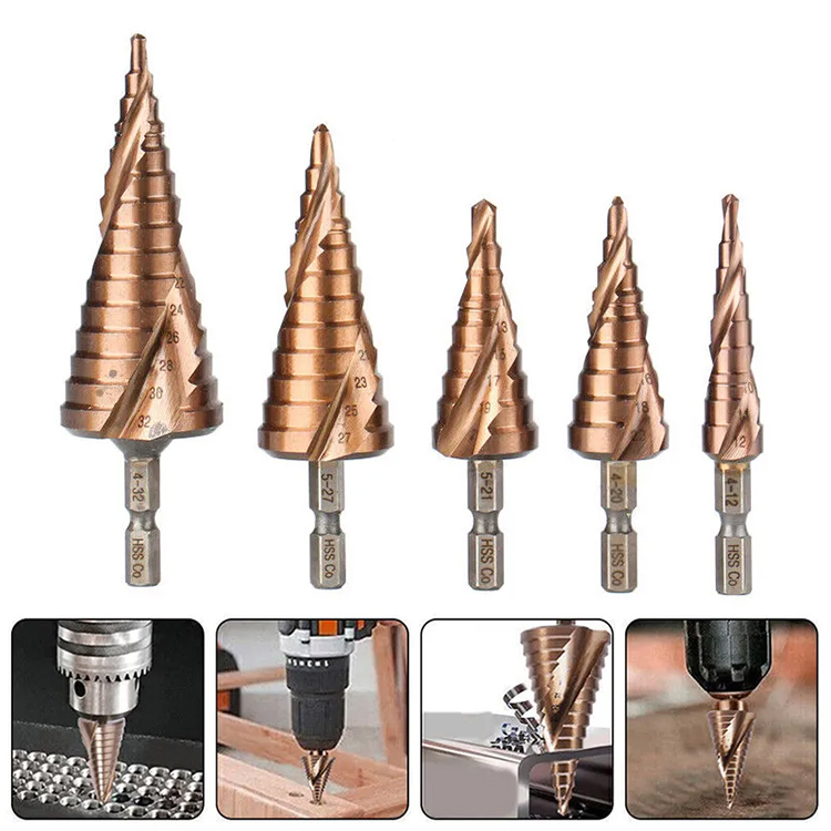 step drill bit