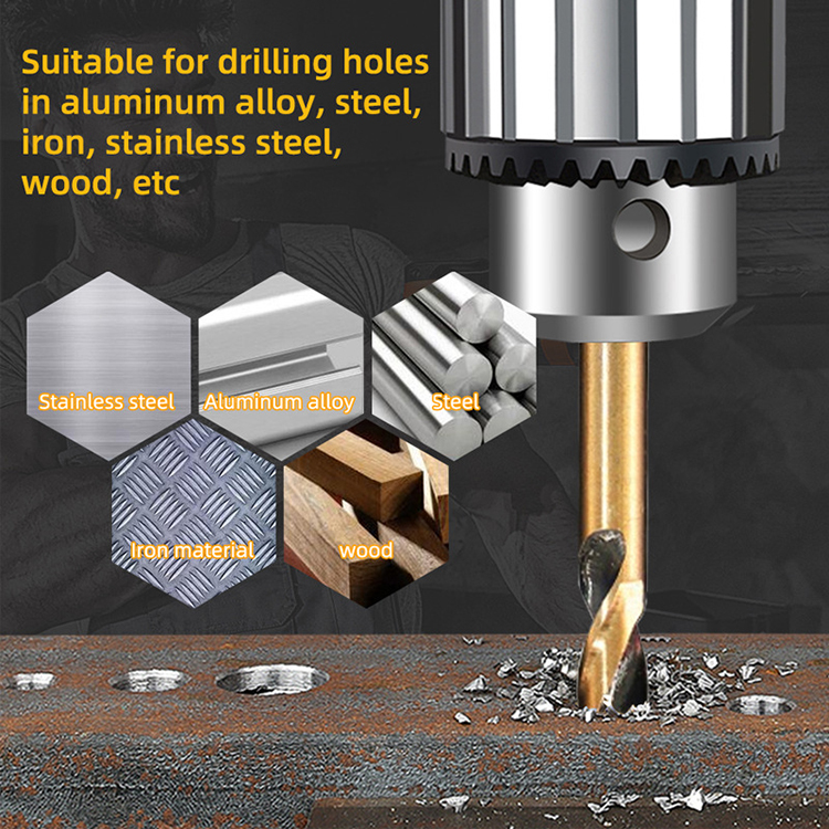 Two Heads HSS Double Ended Drill Bit for Metal Thin Sheet Drilling